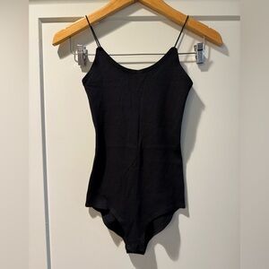 L'AGENCE Black Bodysuit